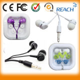 Colorful Promotion Fashion Stereo Earbuds in-Ear MP3 Earphone