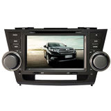 Car DVD Player for Toyota Highlander with GPS / Bluetooth / Radio/RDS/ Telephone Book