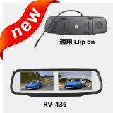 Car Knight New Super Hot 4.3-Inch Dual-Screen Rearview Mirror, RV-436