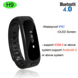 4.0 Bluetooth Smart Bracelet with OLED Screen (H9)