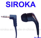 PVC/ABS/TPE Stereo Earphone with No Speaker