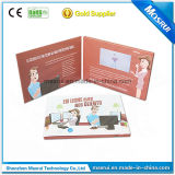 Customized Design Video Booklet for Promotion Greeting Card