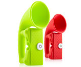 Portable Mini Horn Silicone Loud Speak for iPhone 4S (Fly-2012113002)