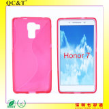 Mobile Phone TPU S Line Case for Huawei Honor 7