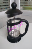 (ZL0136) PP Plastic Stainless Steel Glass French Press Coffee Maker