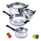 Home Basics Cooking 7 Piece Stainless Steel Cookware Set