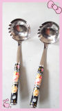 Attractive High Quality Stainless Steel Spoons Used in The Kitchen