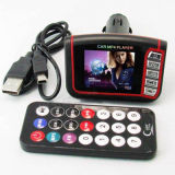 Car MP4 Player Wireless FM Transmitter with 1.8 Inch Screen