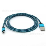High Speed Nylon Braid Micro USB Cable for Smart Phone Samsung