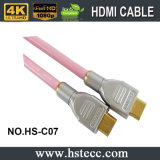 Metal Mini HDMI Cable Male to Male with Polybag Package