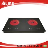 Double Burner Cookware of Home Appliance, Kitchenware, Infrared Heater, Stove, (SM-DIC09-2)