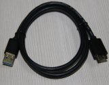 USB3.0 Cable Am to Micro-B High Speed Black