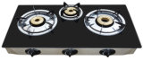 Triple Gas Burner Stove Cooktop - Tempered Glass (GS-03G01)