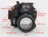 40m Depth of Waterproof and 1m Shockproof Camera Case for Olympus Em1 with 2 Bracket Holes
