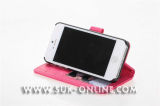 Litchi Wallet Card Pouch Flip PU Case for iPhone 5