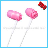 Rose Shape Headphone, Earphone Headset (10P148)