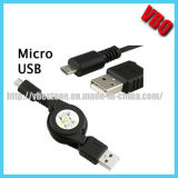 Retractable Micro USB Data Cable for Mobile Phone (CS-021)