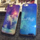 Fashion Laser Blue Light Mirror Mobile Phone Case for iPhone