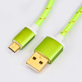 High Quality Colorful USB Charger Cable (1M, nylon braided)