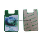 Silicone Sticky ID Card Holder for Mobile Phone Accessories