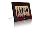 Online New HD Digital Photo Picture Frames Video Display Wooden 10inch LCD