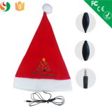 Best Christmas Gift Earphone with Mic, Christmas Hats with Music