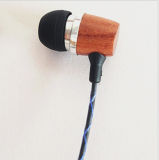 Fashion Gift Stereo Wood Earphone with High Quality Headphone