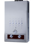 10L Flue Gas Water Heater with Water-Controlled Automatic Ignition and Anti-Wind Flow-Back Device