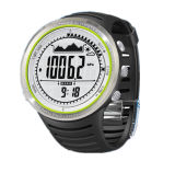 Professional EL Backlight Sport Watch with Pedometer Function