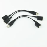 USB Am to Bm Extension Cable