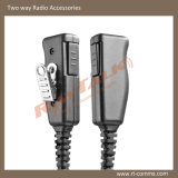 Large Surveillance PTT With Microphone for 2way Radio (PT#32)
