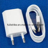 USB Data Cable +EU Wall Charger for iPhone 5