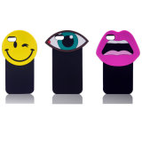 Cut Eye Silicone Case Mobile Phone Cover for iPhone 5/6/6s