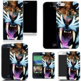 Hard Back Mobile Phone Case Cover for All Popular Smart Phone Models - Angry Tiger