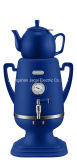 3.2L Plastic Samovar (with temperature display and porcelain/glass teapot) [T18e1]