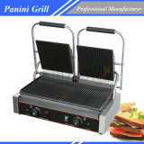 Electric Sandwich Double Grooved Grill (CHZ-810-2)