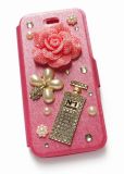 Elegant Floral Perfume Bottle Mobile Phone Cover (MB1240)