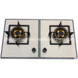 2 Burners 730 Length, Color-Coated Stainless Steel Built-in Hob/Gas Hob