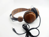 Fansion Wood Bass Headphone or Music Fans