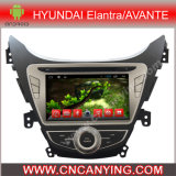 Car DVD Player for Pure Android 4.4 Car DVD Player with A9 CPU Capacitive Touch Screen GPS Bluetooth for Hyundai Elantra /Avante (AD-8110)