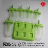 FDA&LFGB Novelty Silicone/Plastic Popsicle Maker (PT91276)