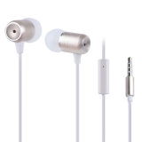 Silver Color Earphone with 3.5 Stereo Plug for iPhone