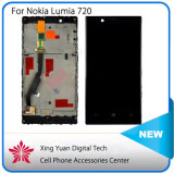 for Nokia Lumia 720 Full LCD Display + Touch Panel Screen Glass Assembly with Frame Replacement Parts