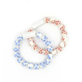 China Beads Wrist Bracelet USB Sync Data Cable for iPhone