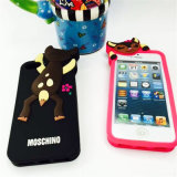 Cute Squirrel Silicone Case Mobile Phone Cover for Iphpne4/5/6