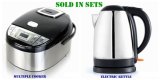 Multiple Cooker and Kettle Sold in Sets