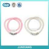 New Arrived Fashion Pearl Necklace USB Cable for iPhone