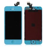 LCD with Touch Screen Digitizer&Home Button for iPhone 5-Light Blue