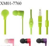 Factory Direct 3.5mm Connector Noise Cancelling Metal Earbud Headphones Earphones
