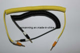 Coiled 3.5mm Audio Cable for iPhone